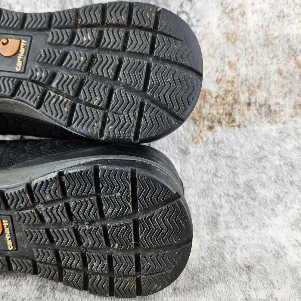Carhartt Force ESD Nano Toe Shoes Men 11 Wide Black Composite Slip Resistant - Picture 13 of 14